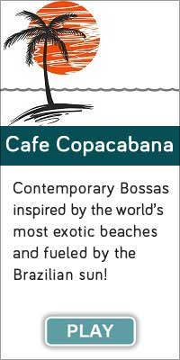 'Cafe Copacbana' is one of 13 streaming music channels at Connectbrazil.com  