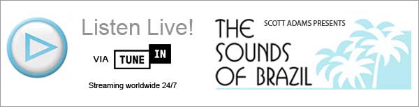 The Sounds of Brazil is one of 13 streaming music channels at Connectbrazil.com  