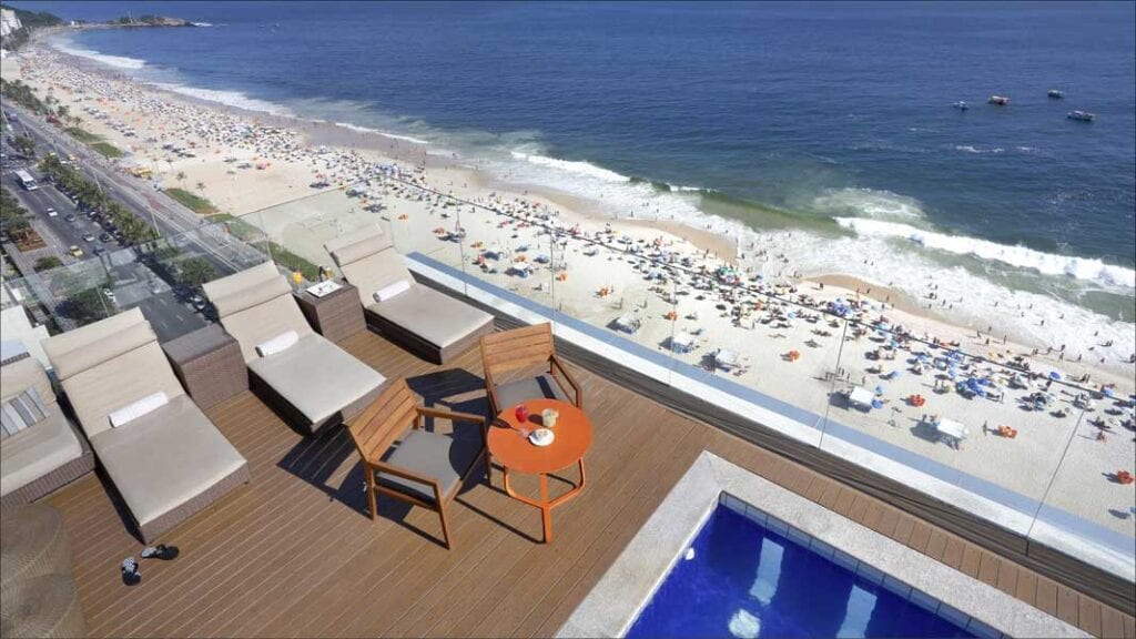 pool view of Sol Ipanema Hotel Ipanema